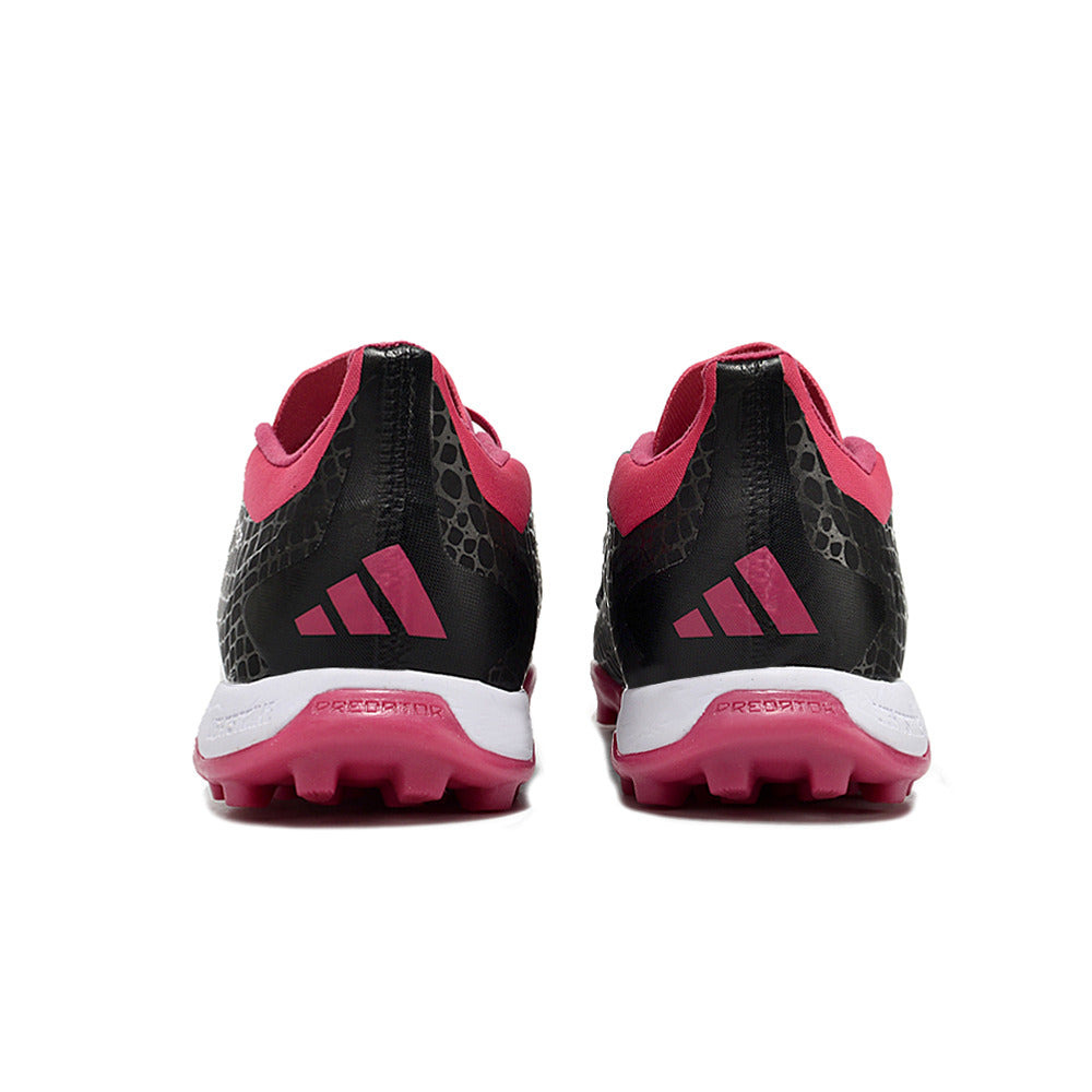 Chuteira Infantil Society Adidas Predator Elite TF Preta e Rosa 