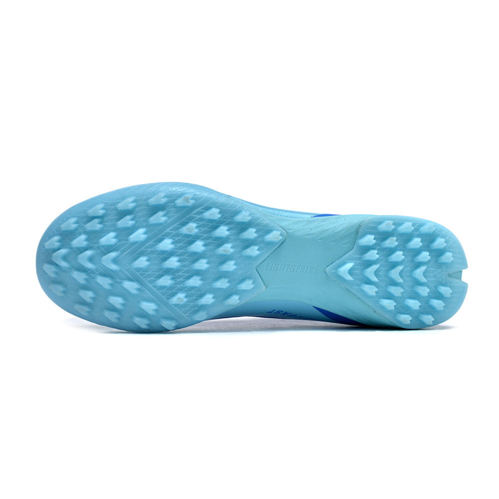 Chuteira Infantil Society Adidas X Crazyfast.1 TF Azul 