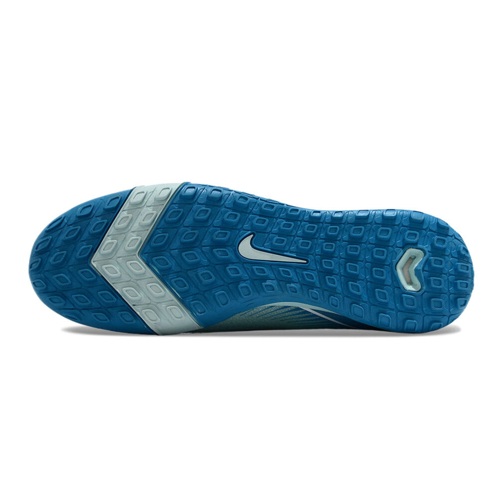 Chuteira Infantil Society Nike Air Zoom Mercurial Superfly 10 Elite TF Azul 