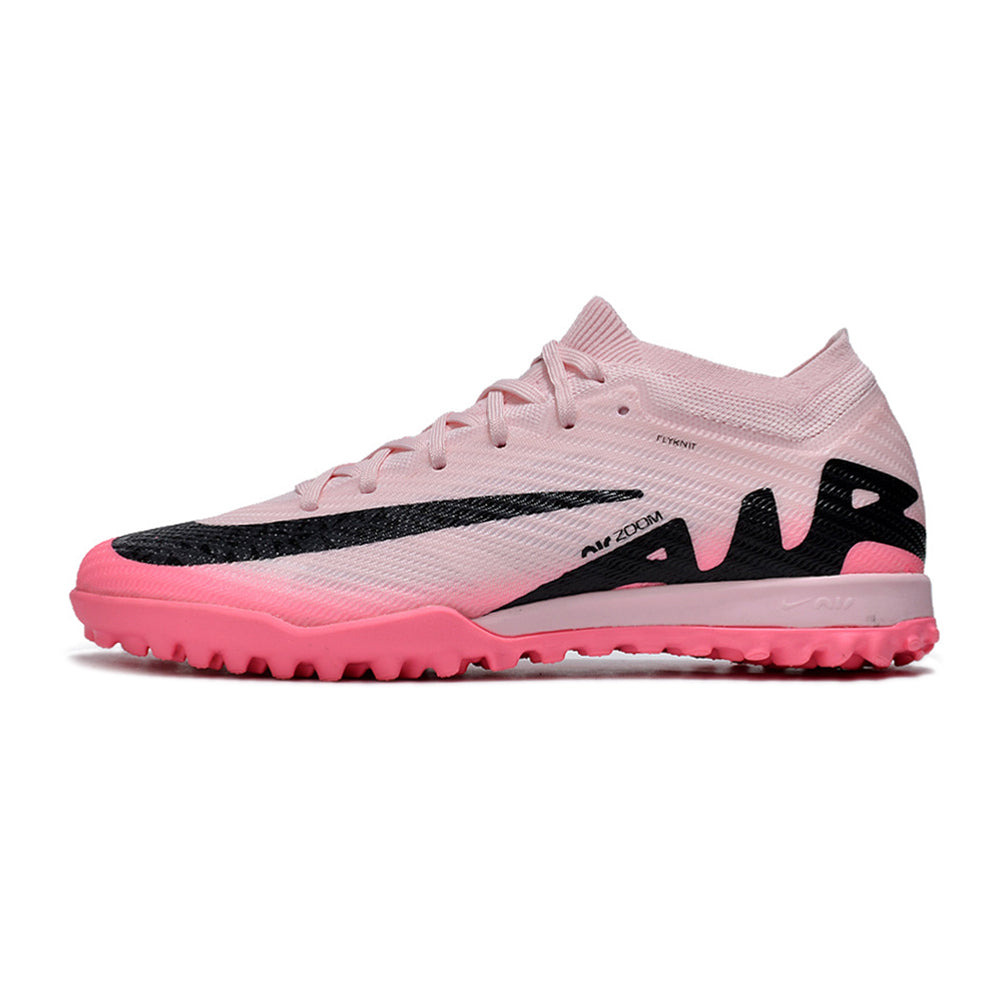 Chuteira Infantil Society Nike Air Zoom Mercurial Vapor 15 Elite TF Rosa 