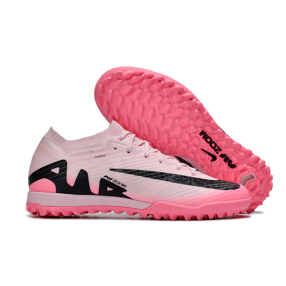 Chuteira Infantil Society Nike Air Zoom Mercurial Vapor 15 Elite TF Rosa 