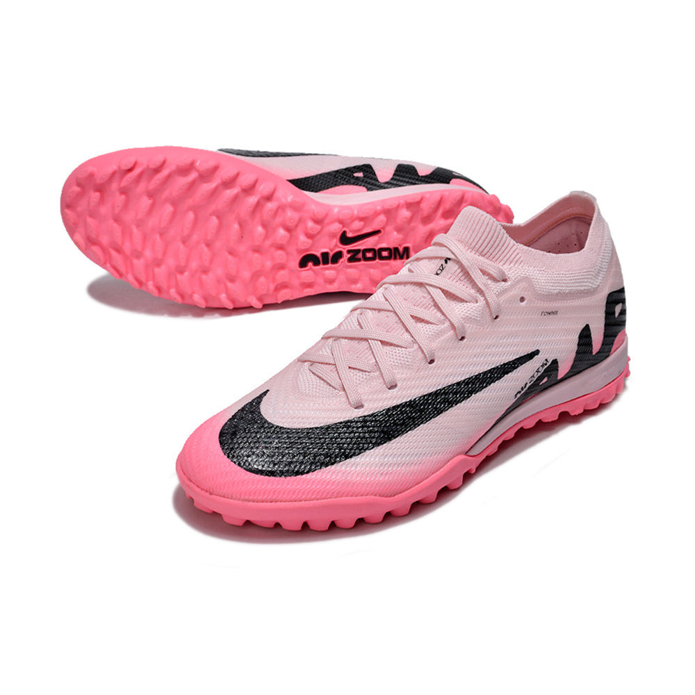 Chuteira Infantil Society Nike Air Zoom Mercurial Vapor 15 Elite TF Rosa 