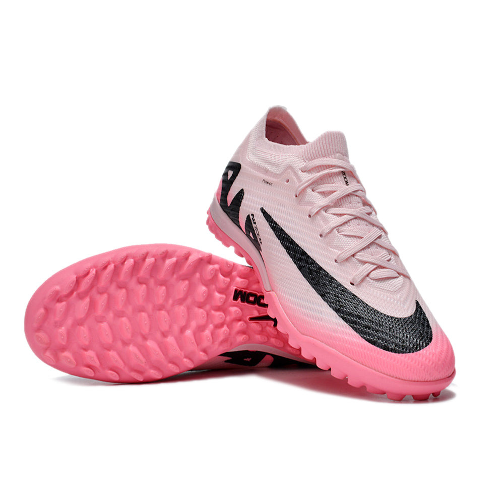 Chuteira Infantil Society Nike Air Zoom Mercurial Vapor 15 Elite TF Rosa 