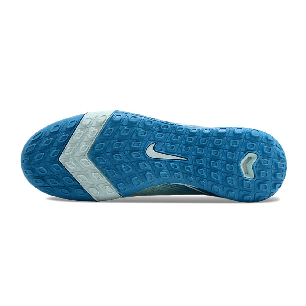 Chuteira Infantil Society Nike Air Zoom Mercurial Vapor 16 Elite TF Azul 