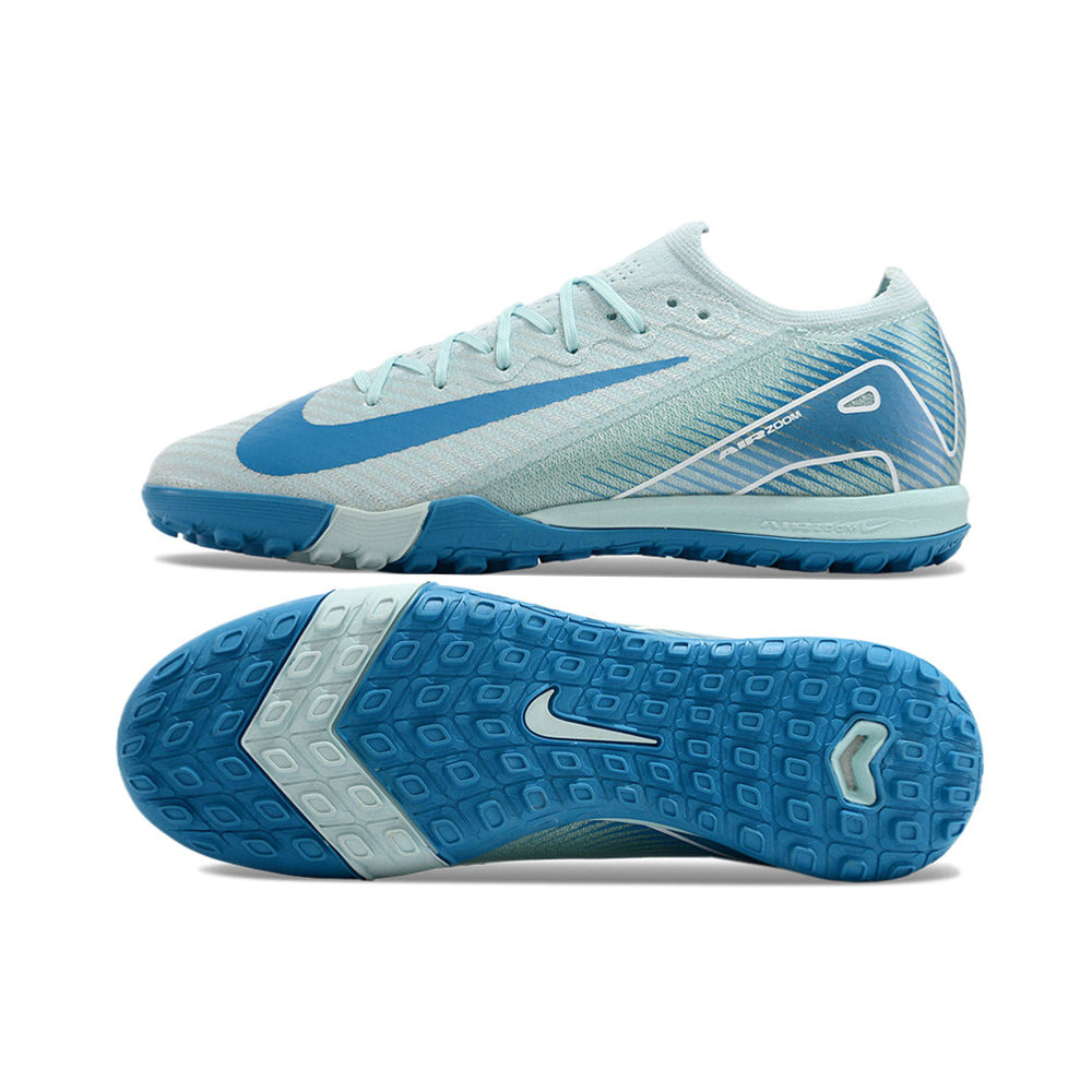 Chuteira Infantil Society Nike Air Zoom Mercurial Vapor 16 Elite TF Azul 