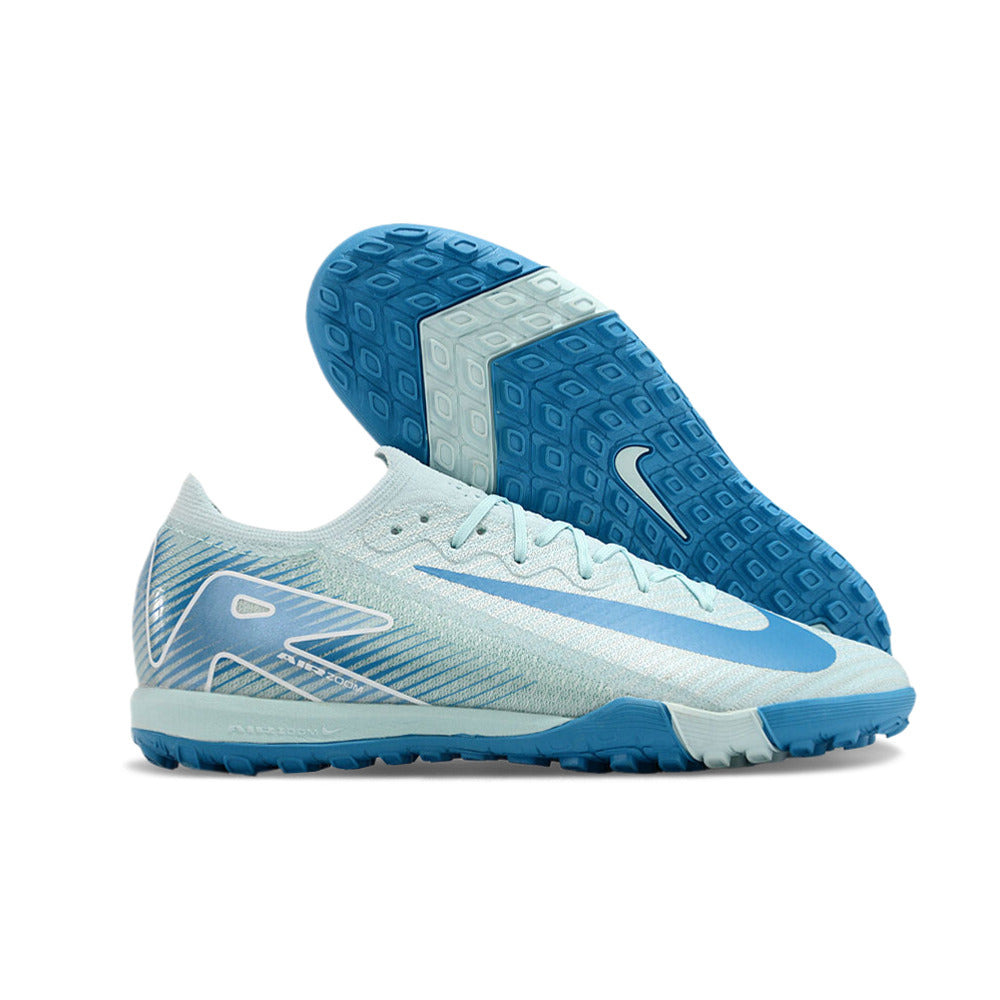 Chuteira Infantil Society Nike Air Zoom Mercurial Vapor 16 Elite TF Azul 