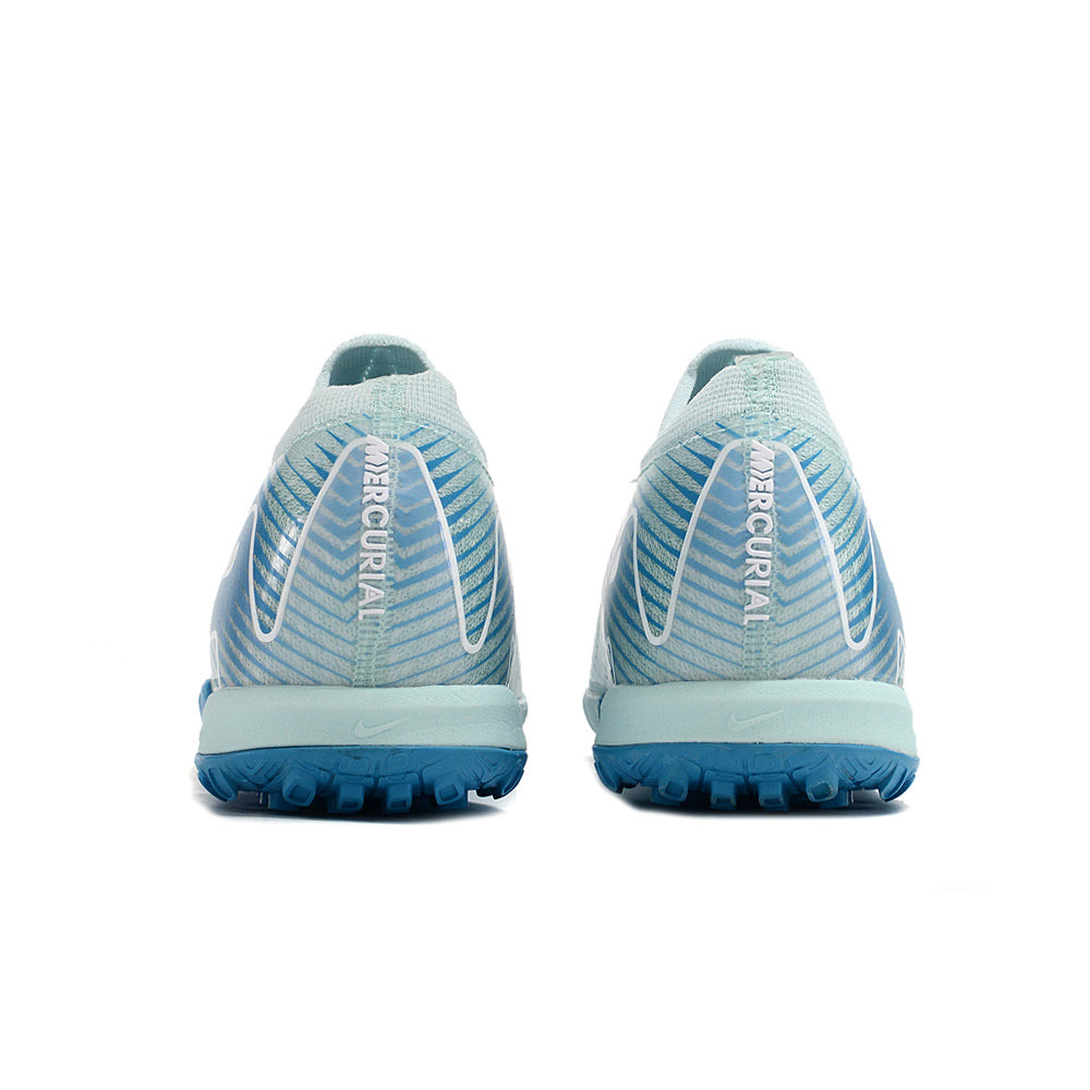 Chuteira Infantil Society Nike Air Zoom Mercurial Vapor 16 Elite TF Azul 