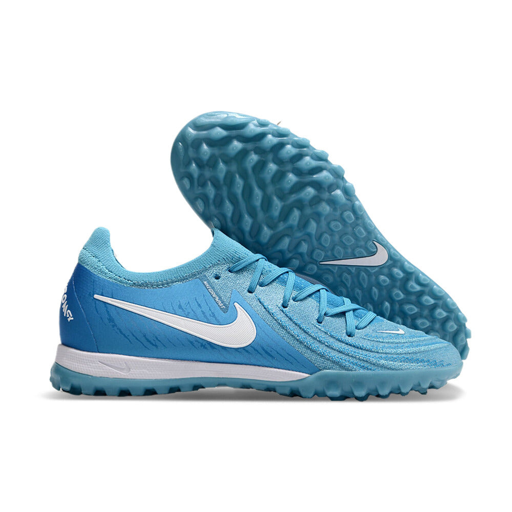 Chuteira Infantil Society Nike Phantom GX 2 Elite TF Azul 