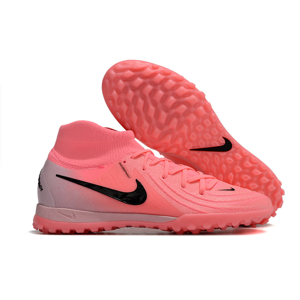 Chuteira Infantil Society Nike Phantom Luna 2 Elite TF Rosa 