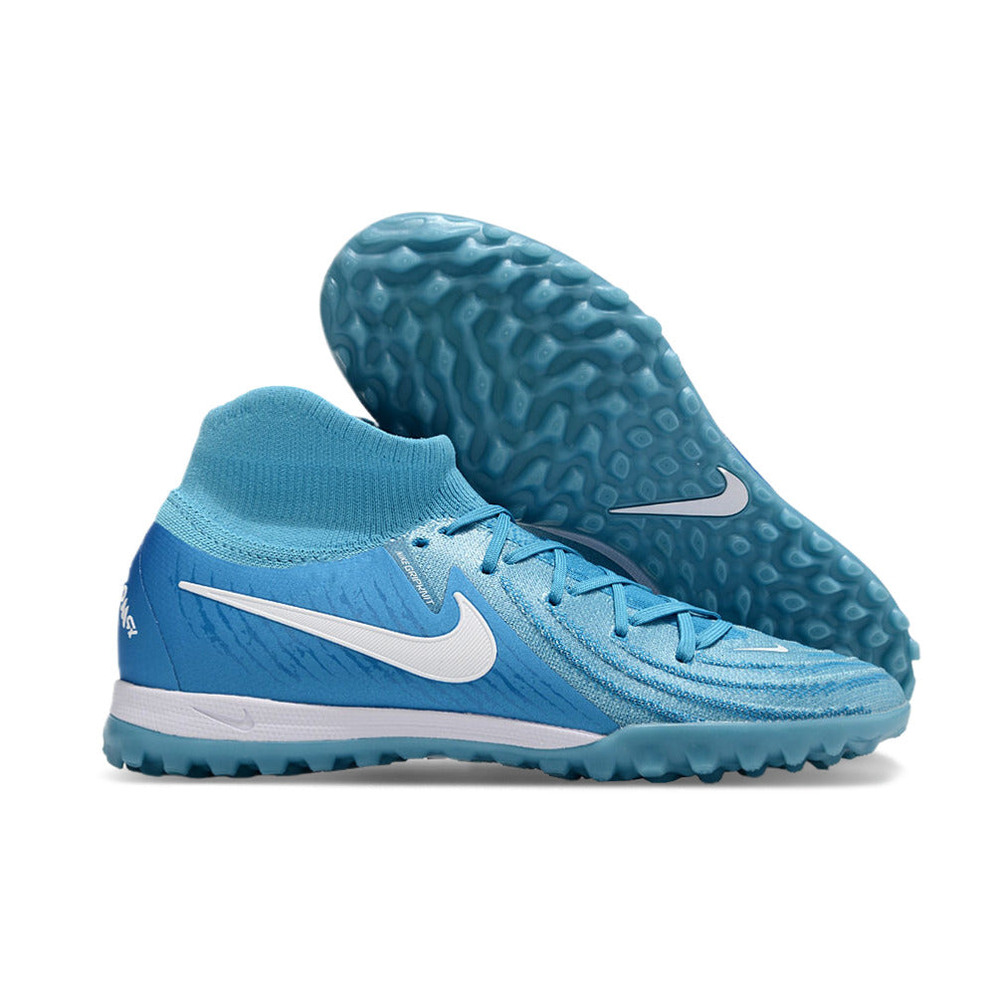 Chuteira Infantil Society Nike Phantom Luna Elite TF Azul 