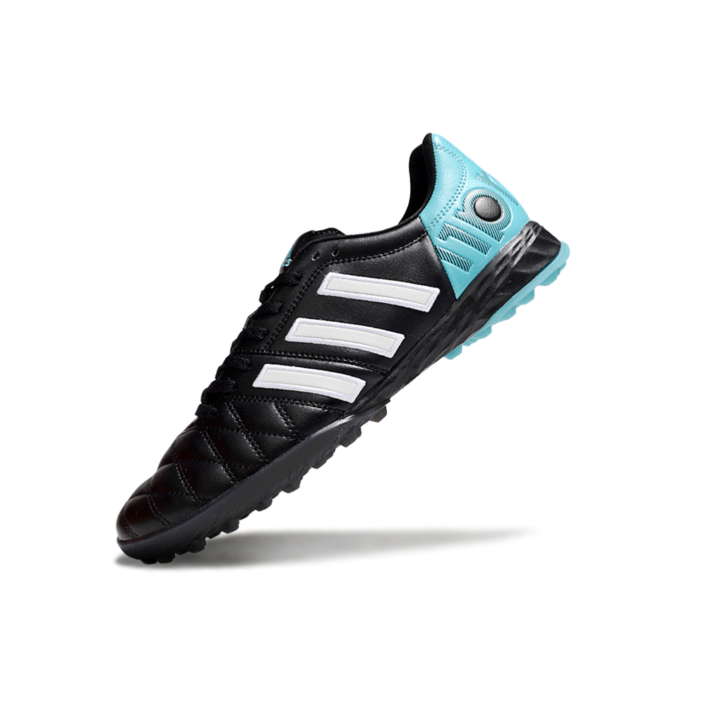 Chuteira Society Adidas AdiPure 11 Pro TF Preta e Azul