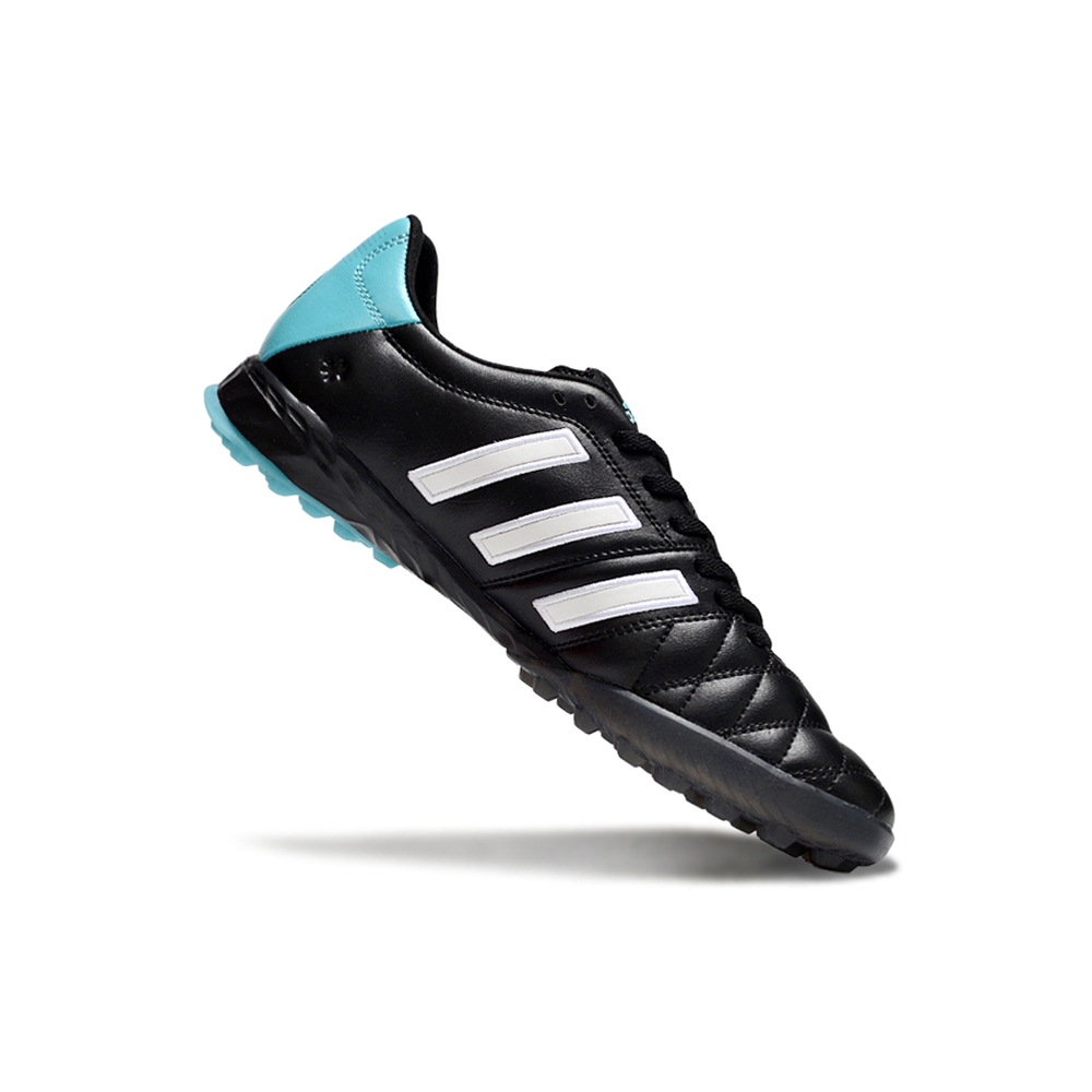 Chuteira Society Adidas AdiPure 11 Pro TF Preta e Azul