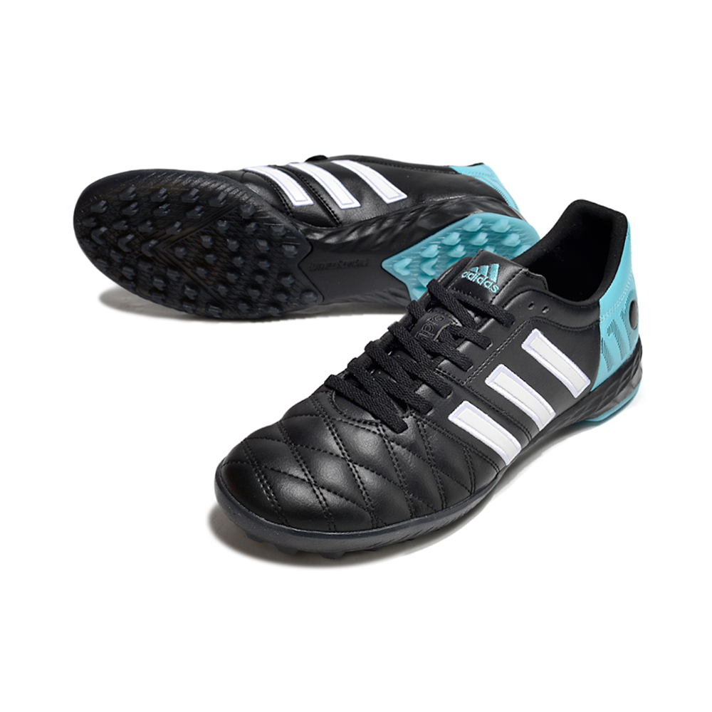 Chuteira Society Adidas AdiPure 11 Pro TF Preta e Azul