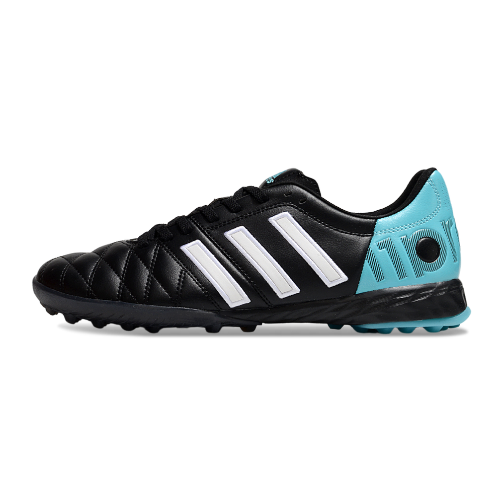 Chuteira Society Adidas AdiPure 11 Pro TF Preta e Azul