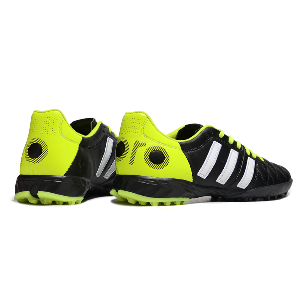 Chuteira Society Adidas AdiPure 11 Pro TF Preta e Verde