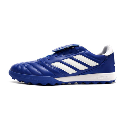 Chuteira Society Adidas Copa Gloro TF Azul e Branco