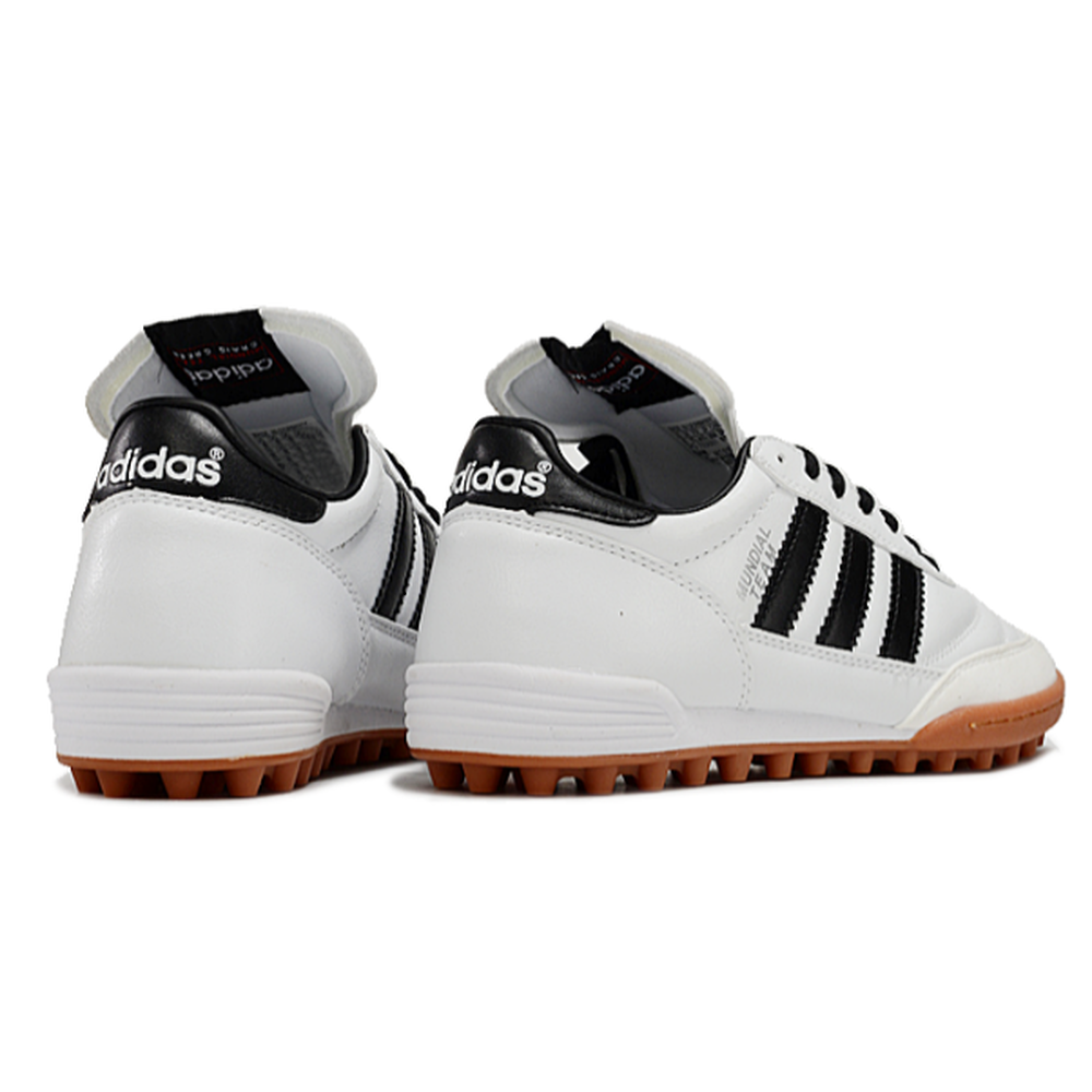Chuteira Society Adidas Copa Mundial Team TF Branco e Preto