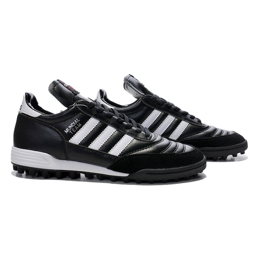 Chuteira Society Adidas Copa Mundial Team TF Preto e Branco