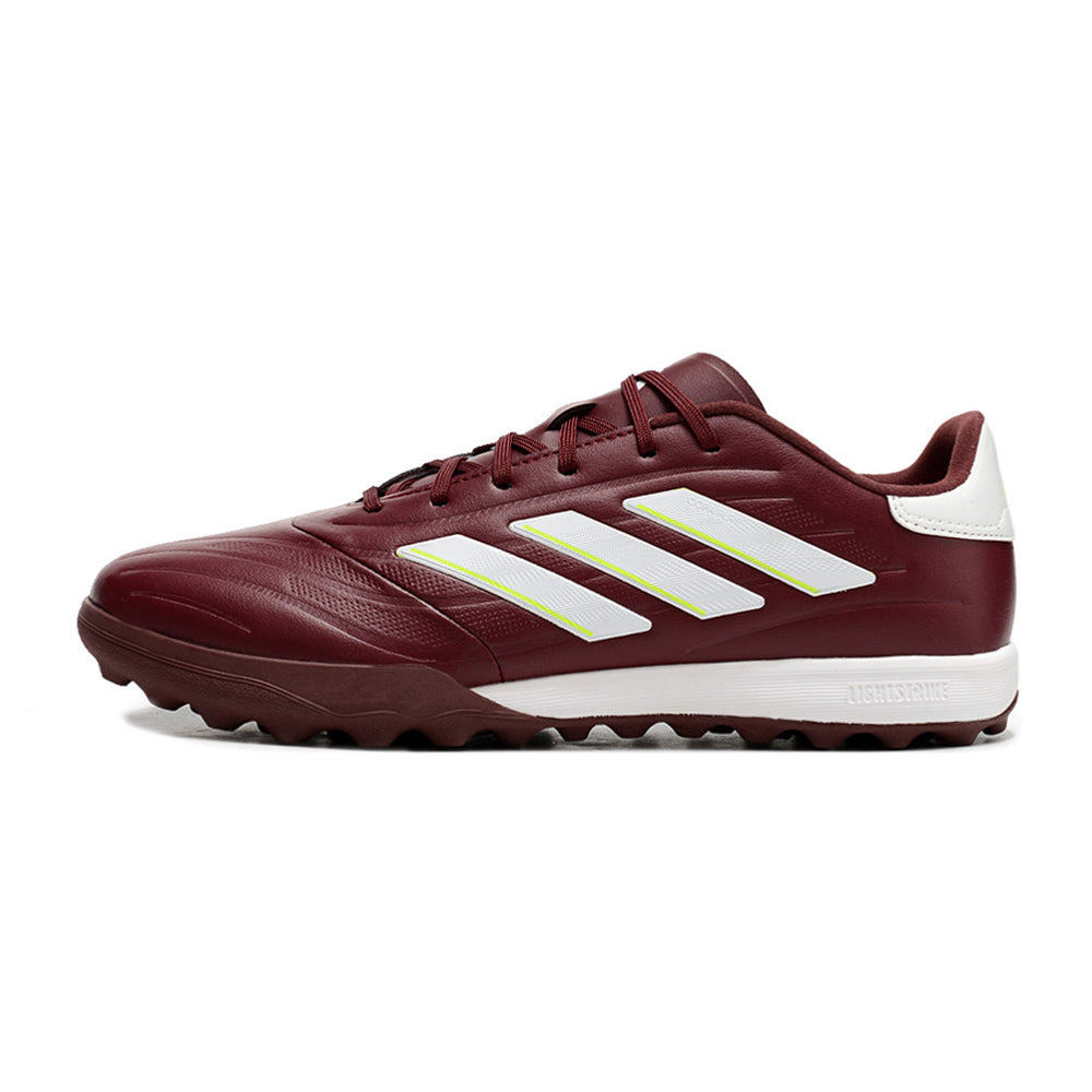 Chuteira Society Adidas Copa Pure.1 Bordo e Branco 