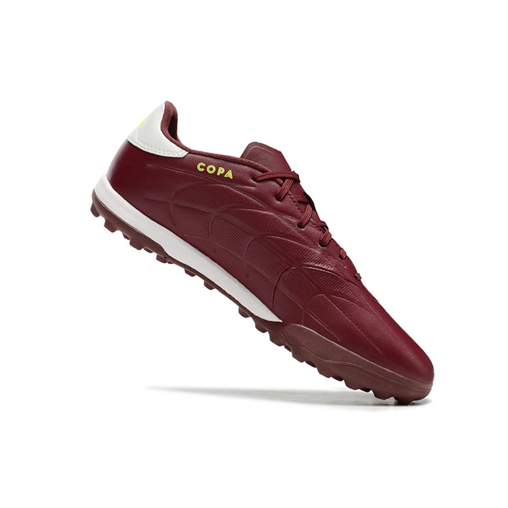 Chuteira Society Adidas Copa Pure.1 Bordo e Branco 