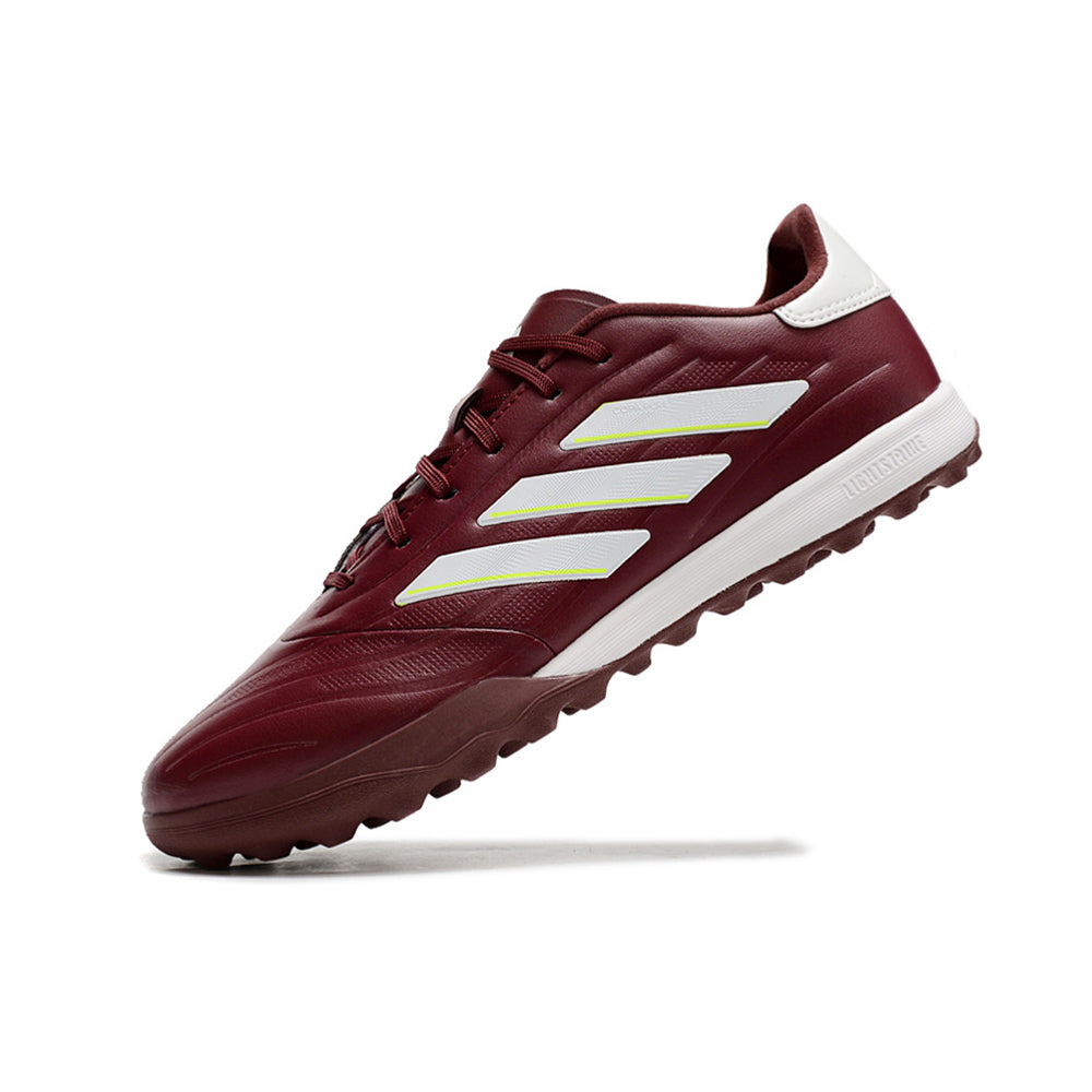 Chuteira Society Adidas Copa Pure.1 Bordo e Branco 
