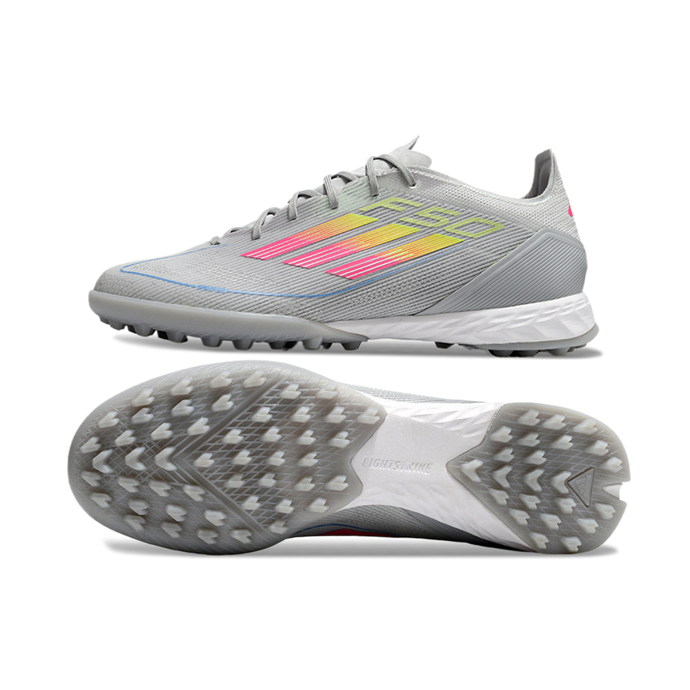 Chuteira Society Adidas F50 TF CInza