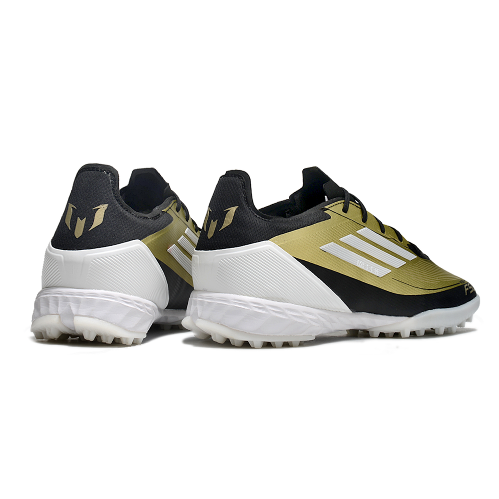 Chuteira Society Adidas F50 TF Dourada 