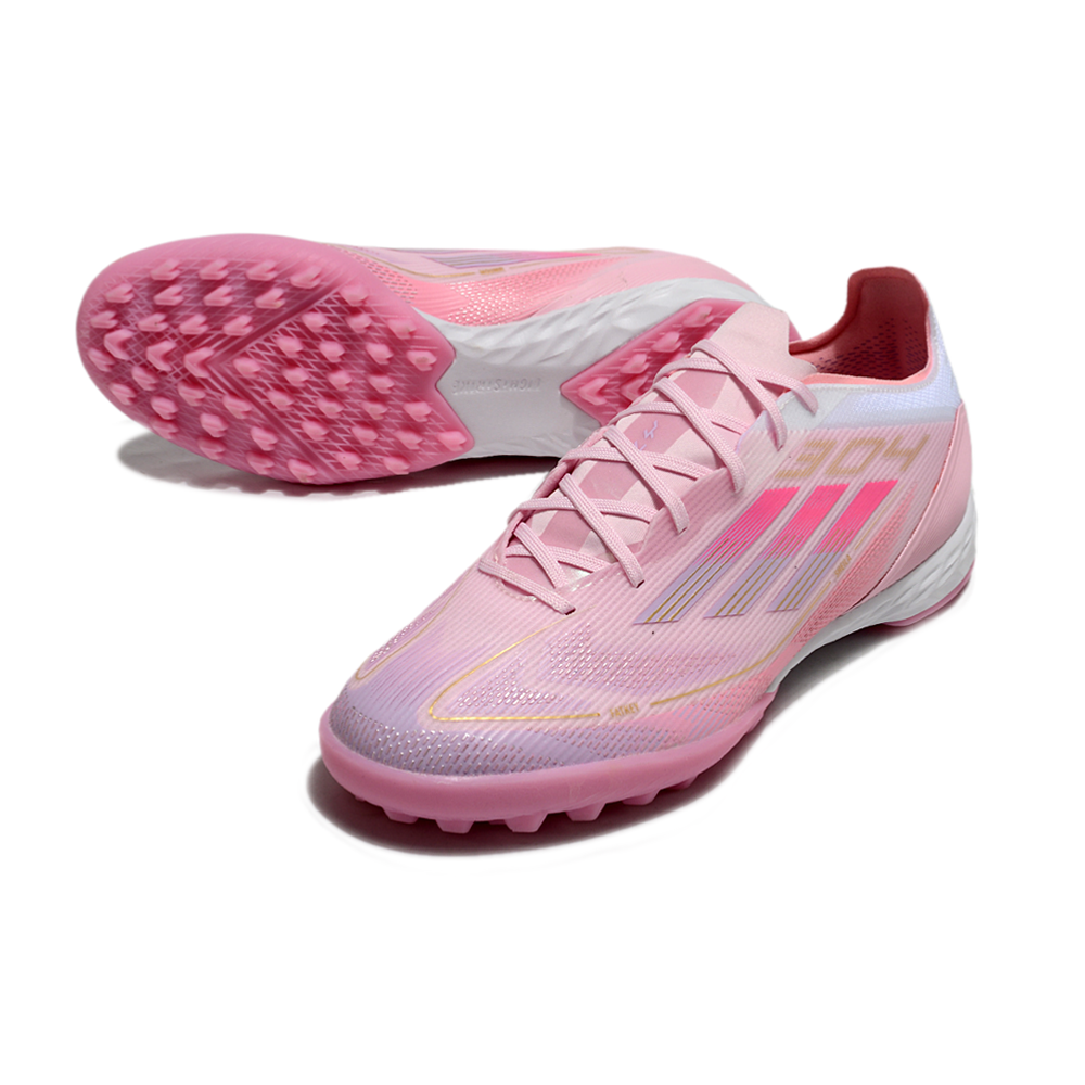 Chuteira Society Adidas F50 TF Rosa 