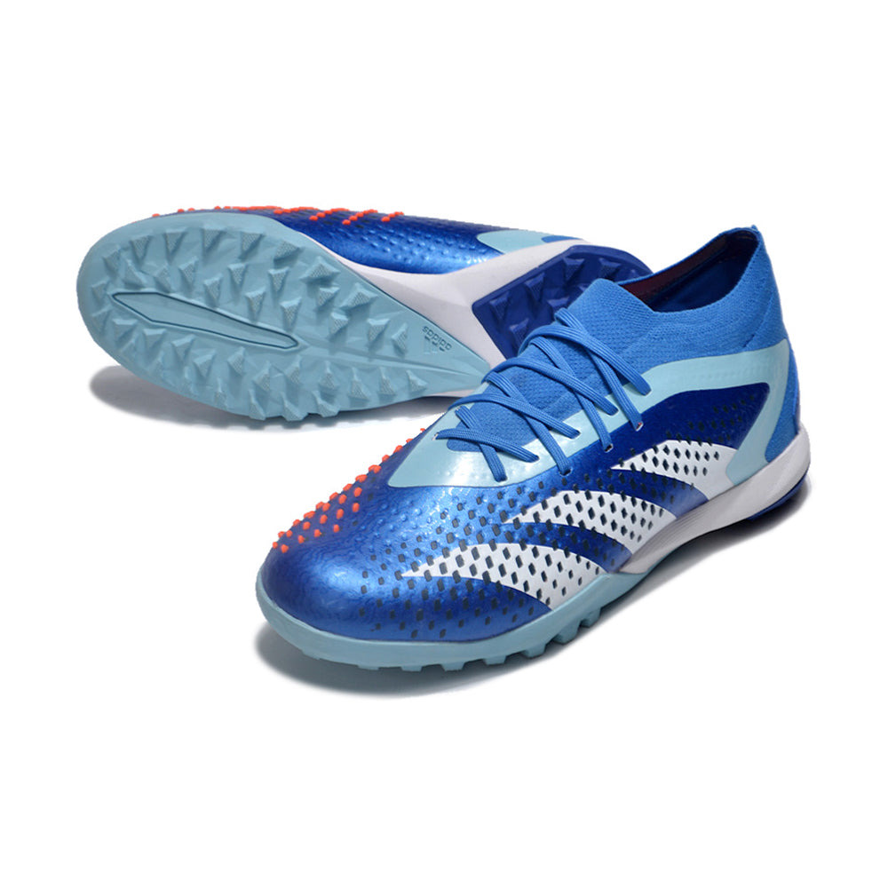 Chuteira Society Adidas Predator Accuracy.1 TF Azul 