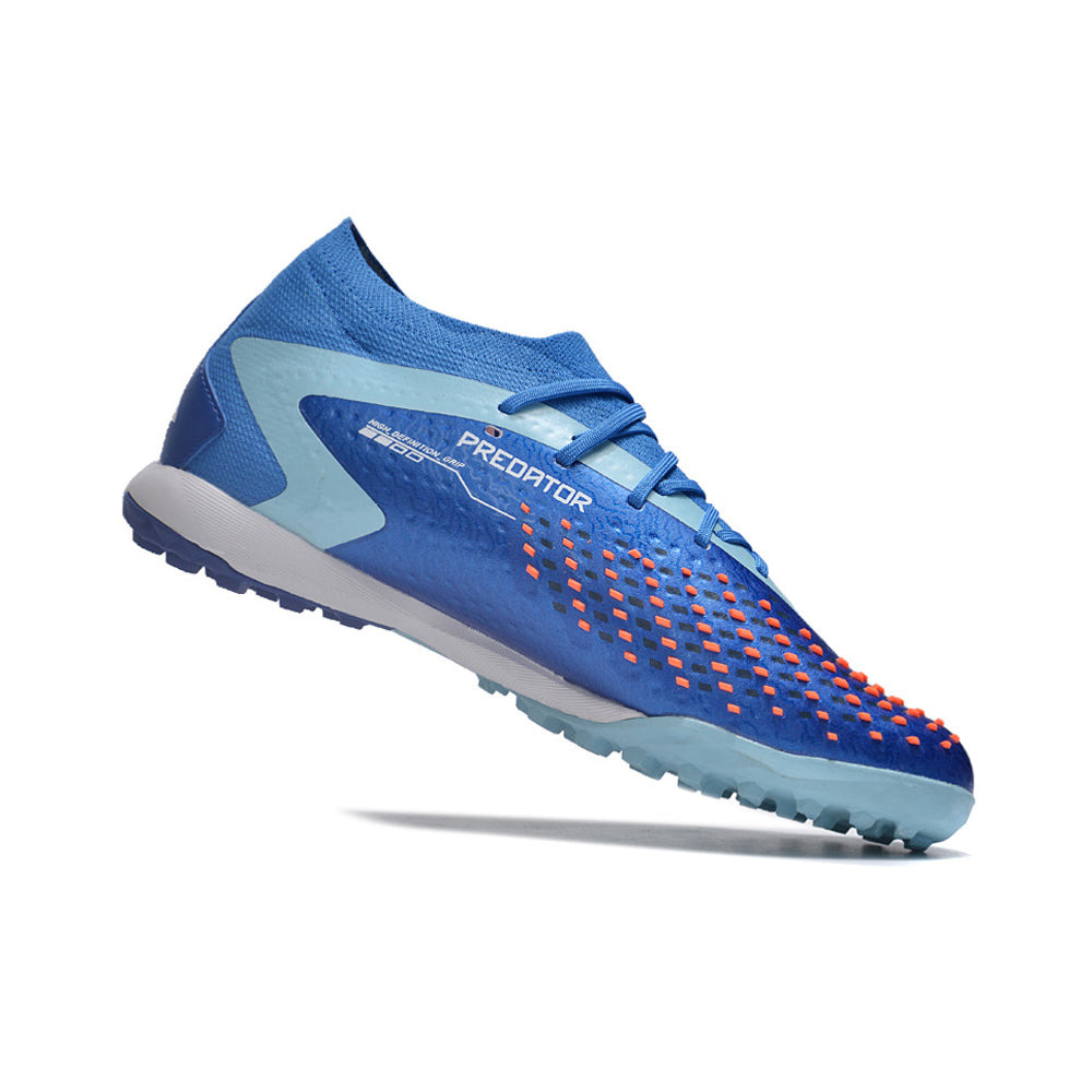 Chuteira Society Adidas Predator Accuracy.1 TF Azul 