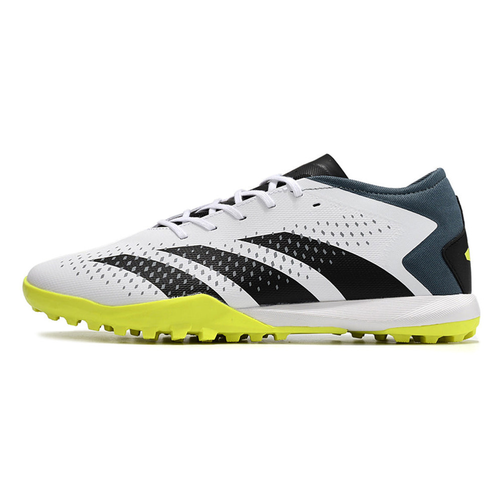 Chuteira Society Adidas Predator Accuracy.1 TF Low Branca e Verde 