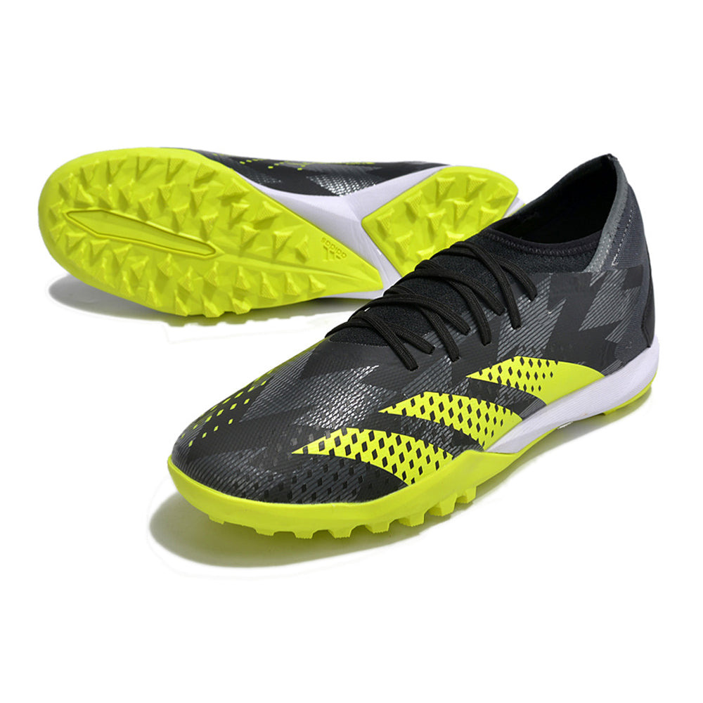 Chuteira Society Adidas Predator Accuracy.1 TF Preta e Verde 