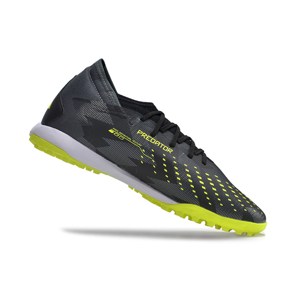 Chuteira Society Adidas Predator Accuracy.1 TF Preta e Verde 