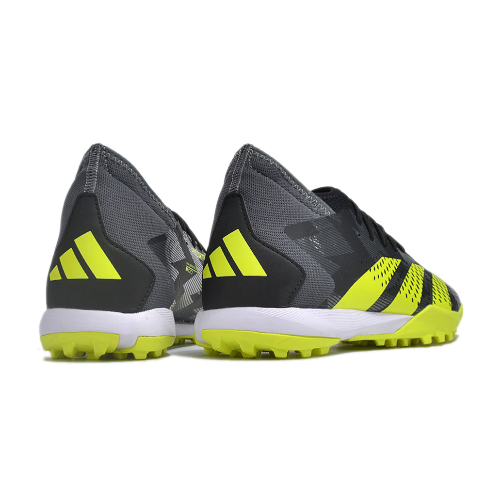 Chuteira Society Adidas Predator Accuracy.1 TF Preta e Verde 