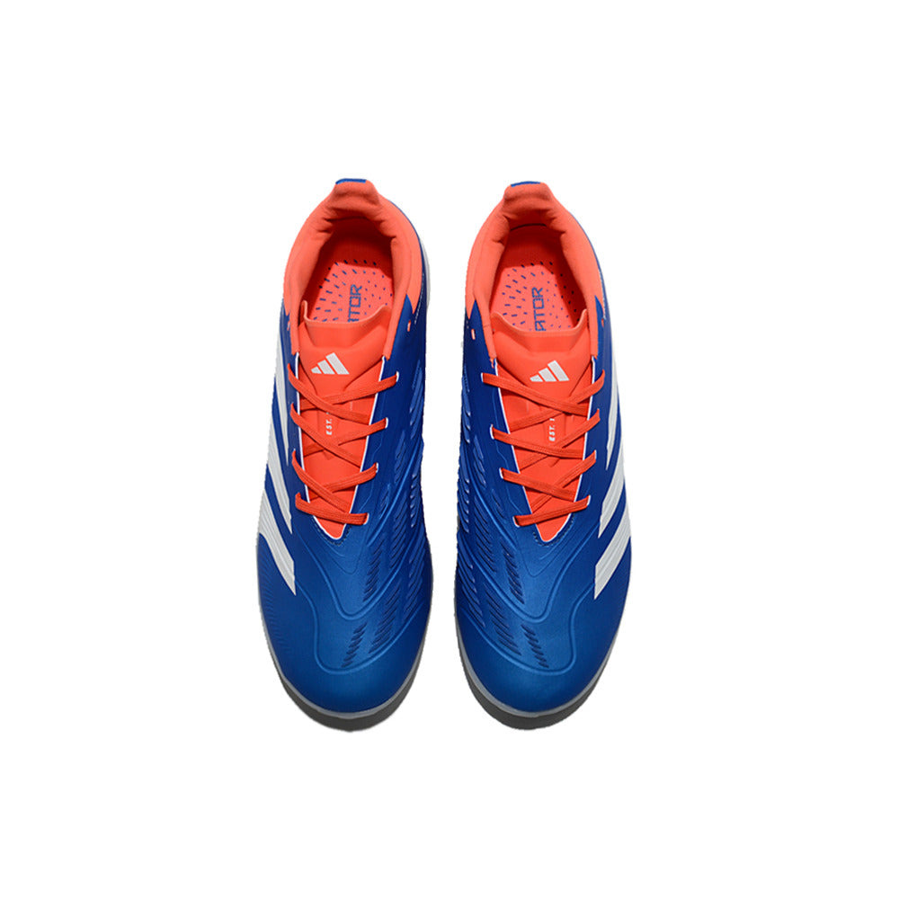 Chuteira Society Adidas Predator Elite TF Azul e Branco 
