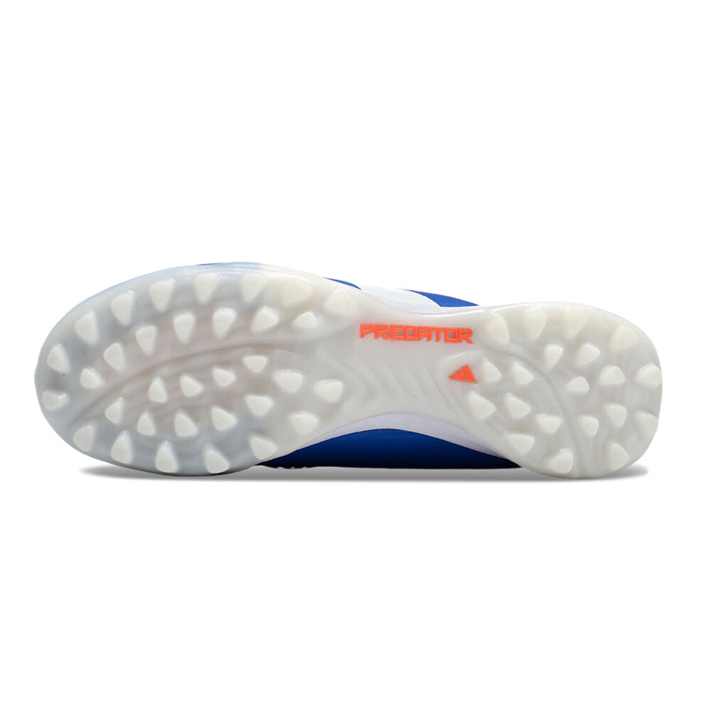 Chuteira Society Adidas Predator Elite TF Azul e Branco 