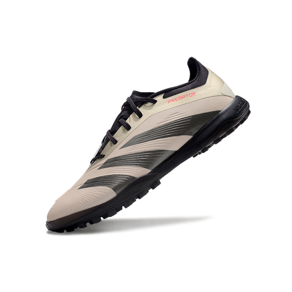 Chuteira Society Adidas Predator Elite TF Prata, Vermelho e Preto