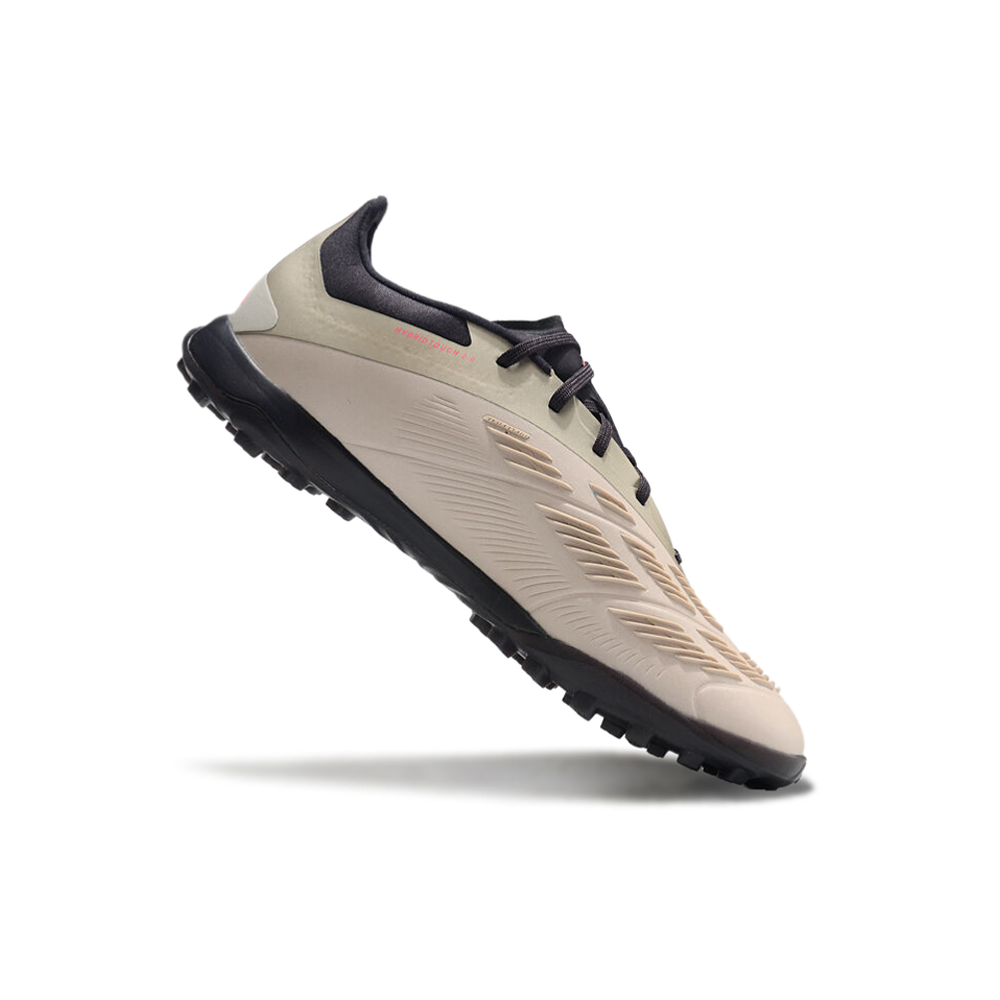 Chuteira Society Adidas Predator Elite TF Prata, Vermelho e Preto