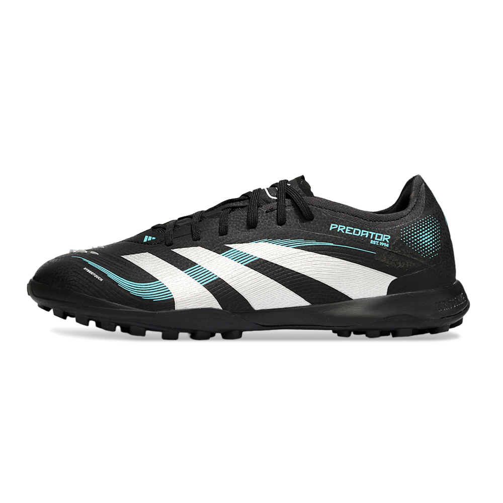 Chuteira Society Adidas Predator Elite TF Preto, Branco e Verde