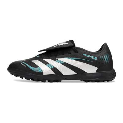 Chuteira Society Adidas Predator League Elite TF Preto, Branco e Verde