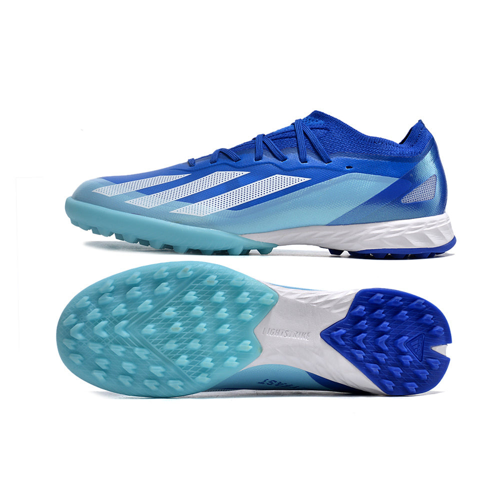 Chuteira Society Adidas X CrazyFast.1 TF Azul 