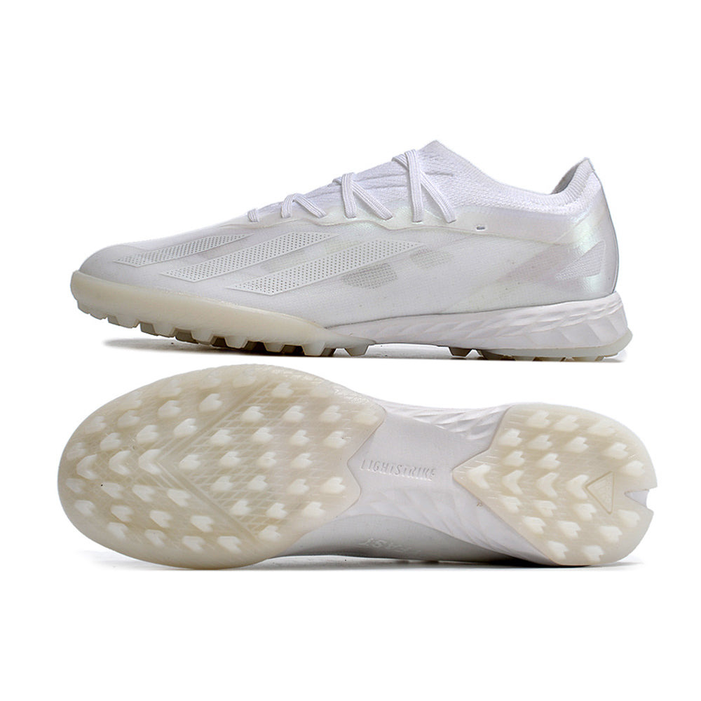 Chuteira Society Adidas X Crazyfast.1 TF Branca 