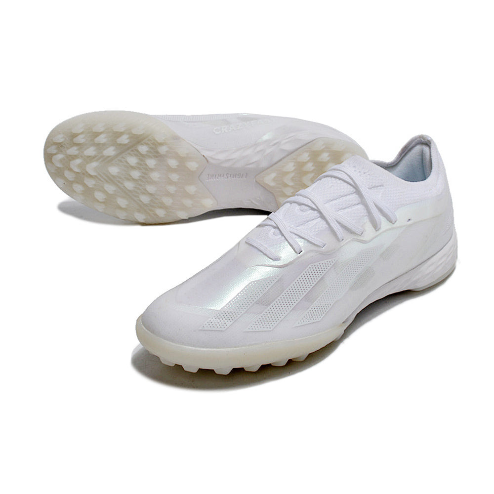 Chuteira Society Adidas X Crazyfast.1 TF Branca 