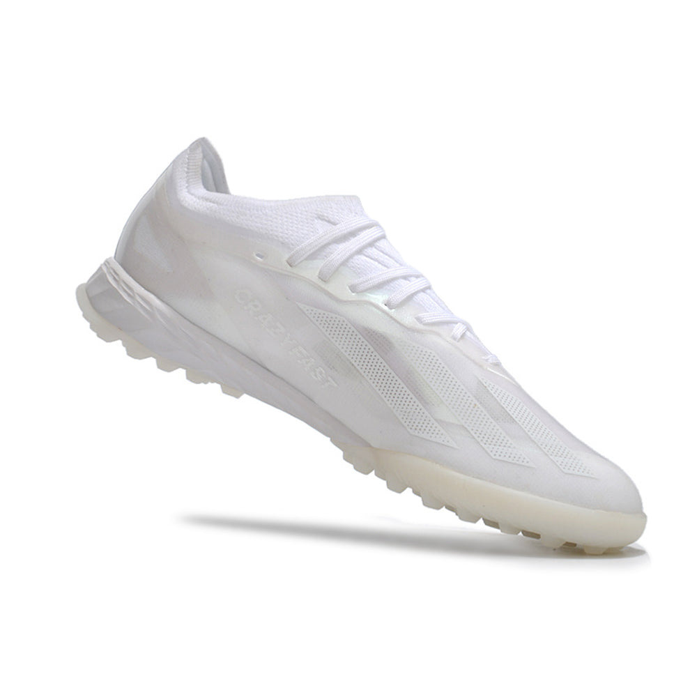 Chuteira Society Adidas X Crazyfast.1 TF Branca 
