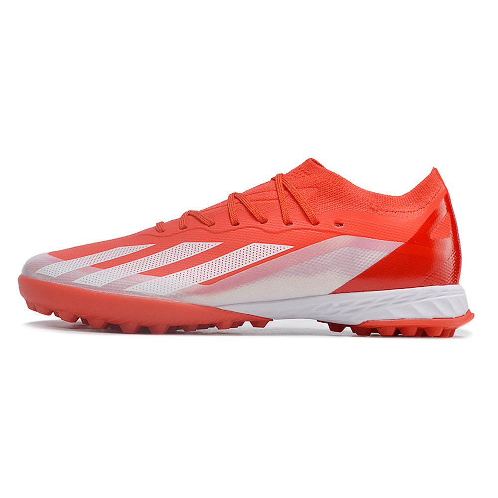 Chuteira Society Adidas X Crazyfast.1 TF Vermelha 