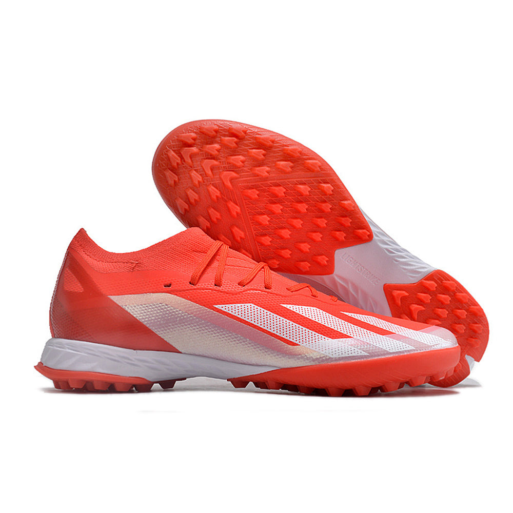 Chuteira Society Adidas X Crazyfast.1 TF Vermelha 