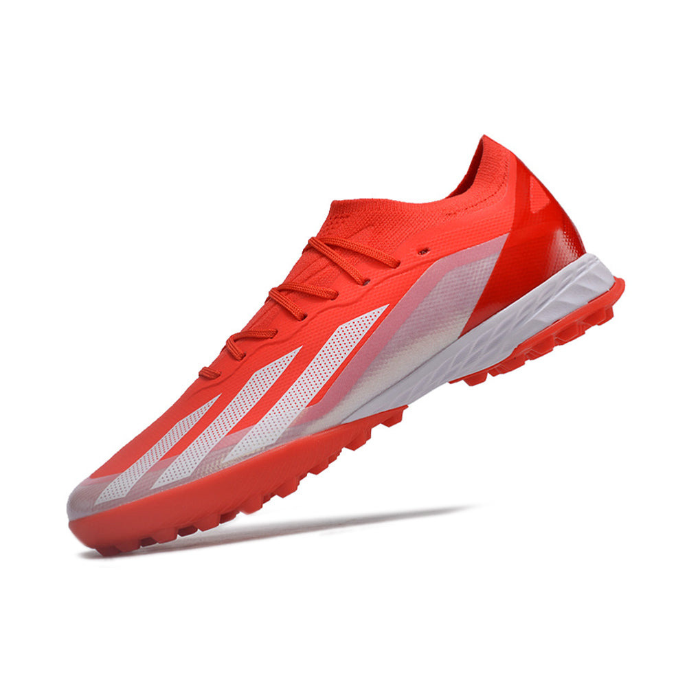 Chuteira Society Adidas X Crazyfast.1 TF Vermelha 