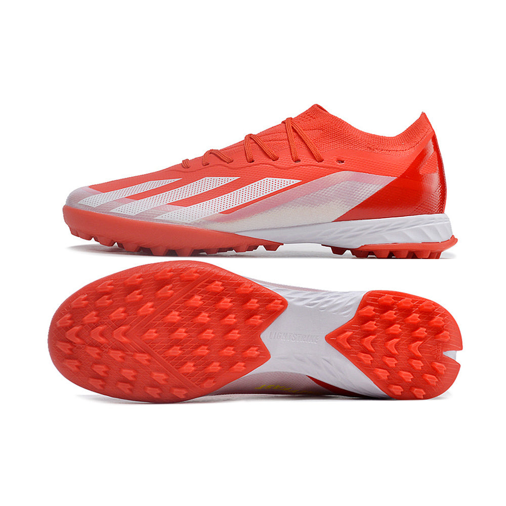 Chuteira Society Adidas X Crazyfast.1 TF Vermelha 