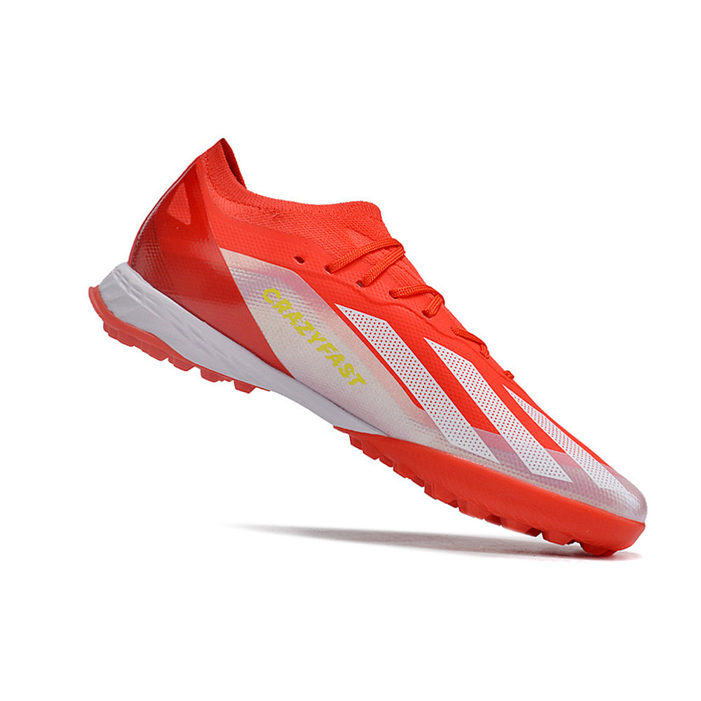Chuteira Society Adidas X Crazyfast.1 TF Vermelha 