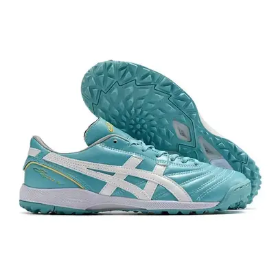 Chuteira Society Asics Japan TF Azul